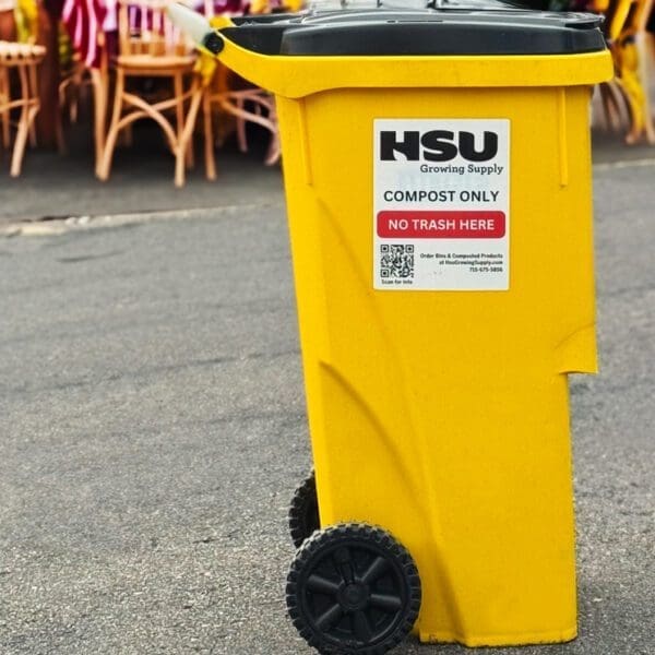 Hsu growing supply food waste dumpster