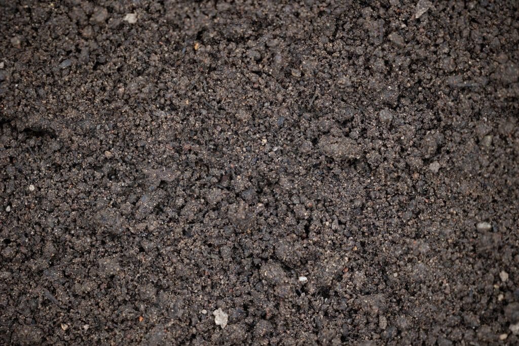 Landscaper Blend soil mix made from compost, topsoil, and sand for lawns, landscaping, and planting trees and shrubs.